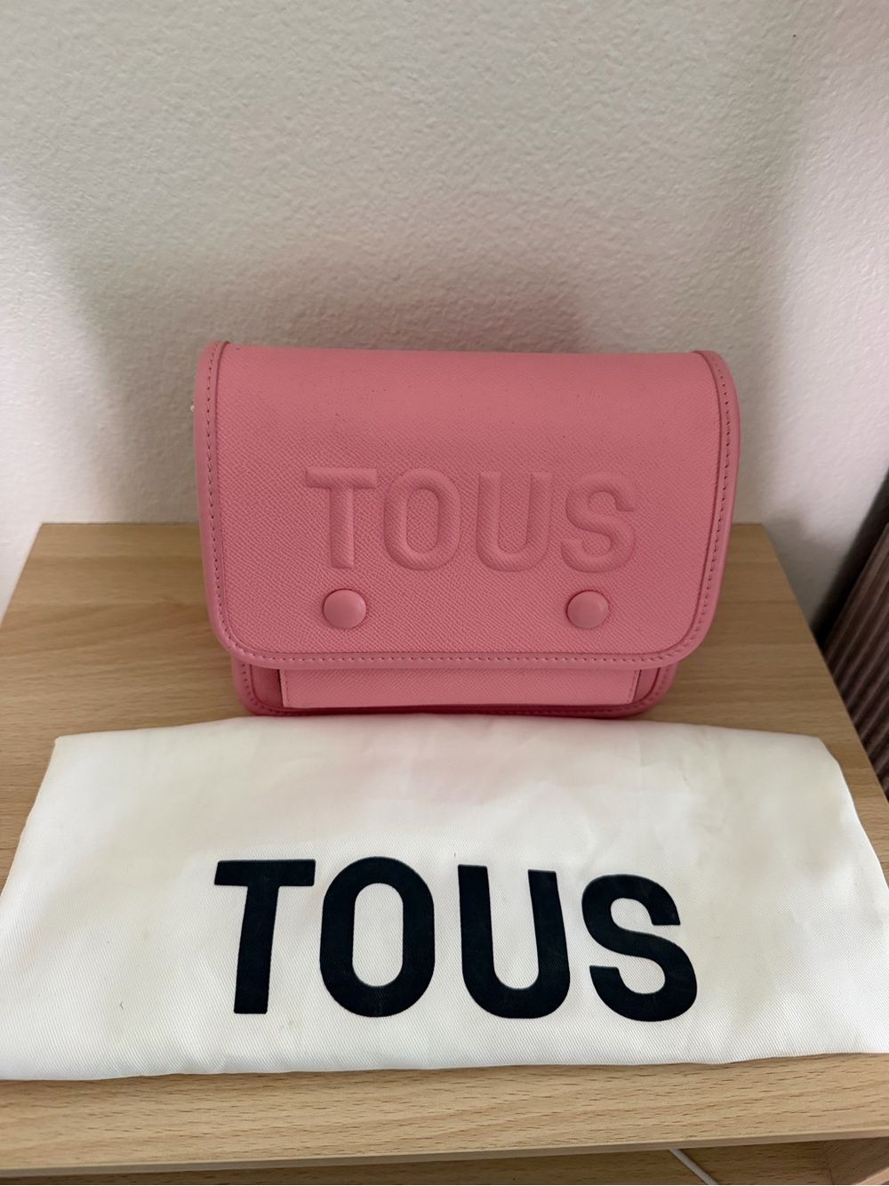TOUS Pink Mini Crossbody Bag